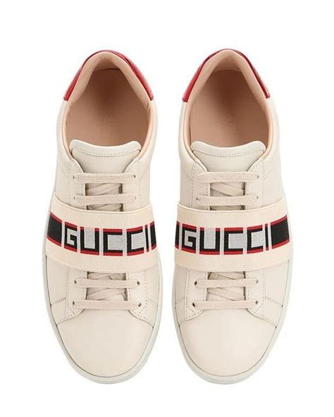 gucci elastic band sneakers|gucci ace sneakers with web.